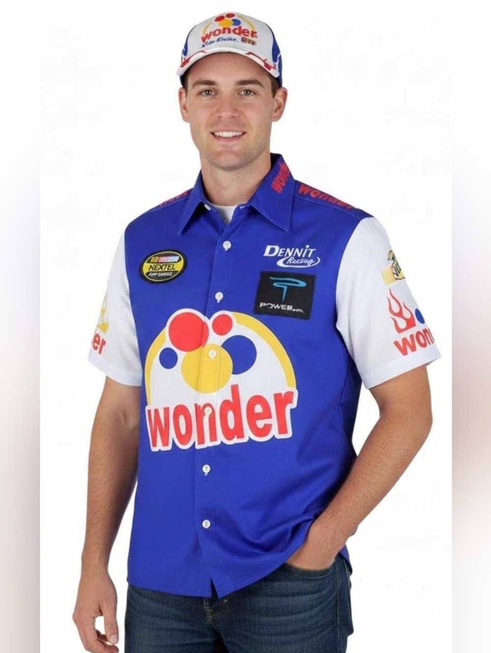 ✨️Nascar Race Driver Ricky Bobby Costume✨️ - Picture 1 of 2